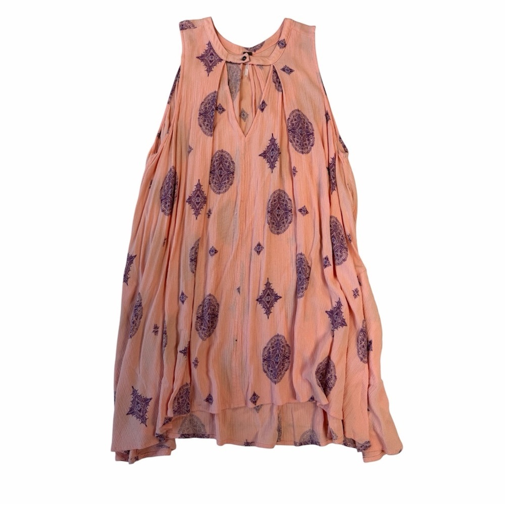✅ Free People Tree Swing Tunic Sleeveless Dress size XS - Picture 4 of 12